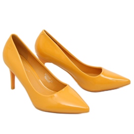 Escarpins jaunes pour femmes LE011P Jaune Escarpins jaunes pour femmes LE011P Jaune