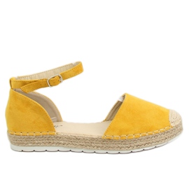 Espadrilles jaunes pour femmes JH85 Jaune