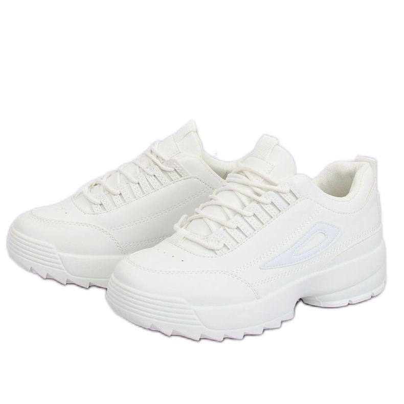 Blanc BL153P Chaussures de sport blanches