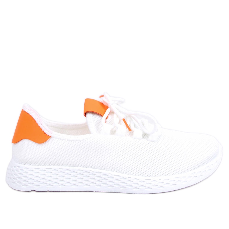 Chaussures de sport orange et blanches NB281 Orange