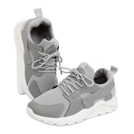 Gris LA18P Chaussures de sport grises