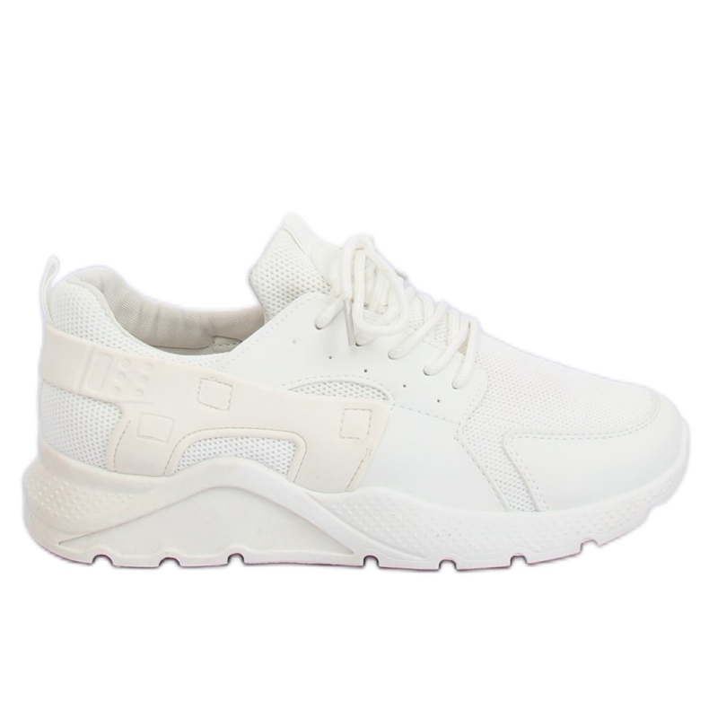 Blanc LA18P Chaussures de sport blanches