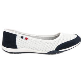 Filippo Ballerines de sport blanc