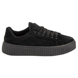 Seastar Creepers en daim noir