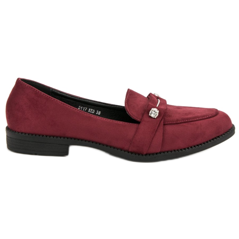 Nio Nio Mocassins bordeaux rouge Nio Nio Mocassins bordeaux rouge