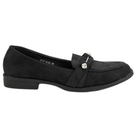 Nio Nio Mocassins noirs