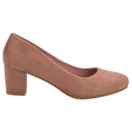 Seastar Escarpins en daim rose sale