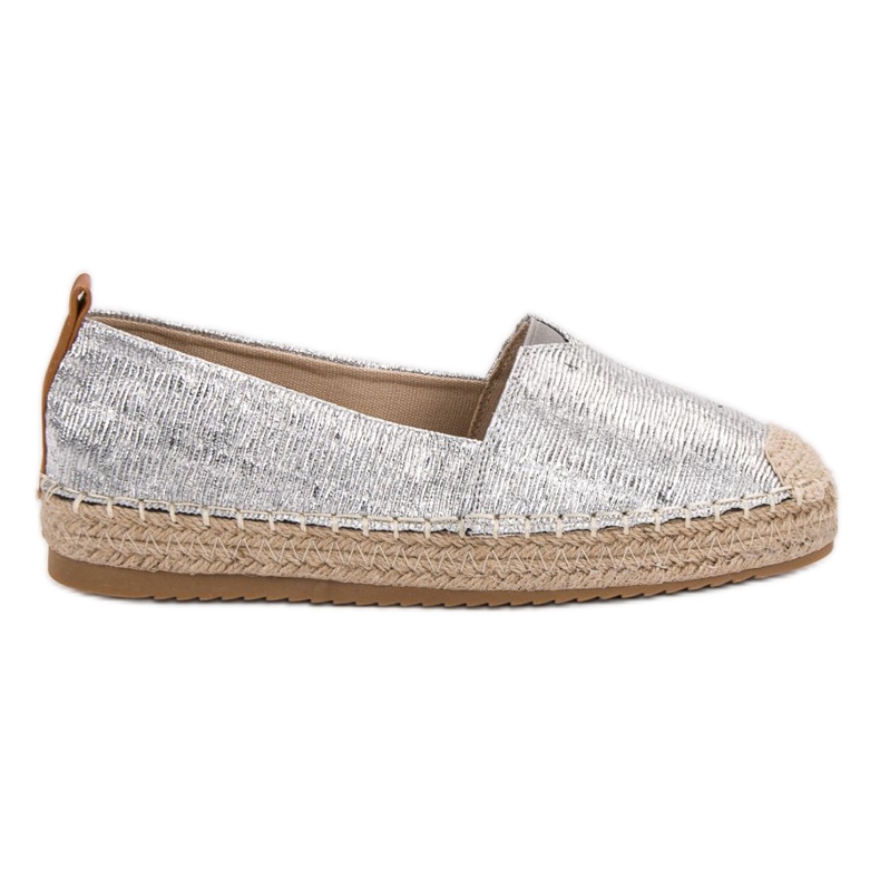 Small Swan Espadrilles Brillantes gris Small Swan Espadrilles Brillantes gris