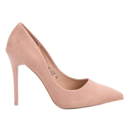 Seastar Escarpins en daim rose sale