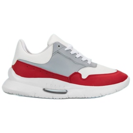 Chaussures de sport décontractées blanc multicolore