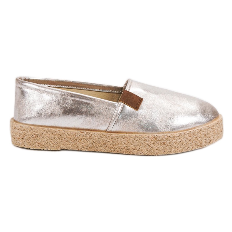 Espadrilles dorées d'or