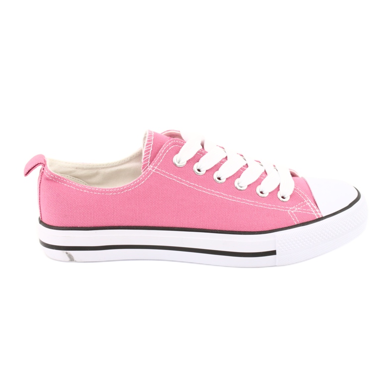Baskets nouées chaussures femme American Club roses Baskets nouées chaussures femme American Club roses
