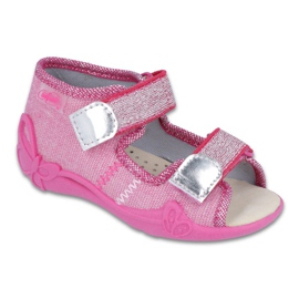Chaussures enfant Befado jaune 342P001 rose