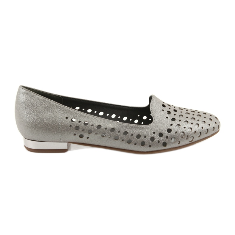 M.Daszyński Chaussures élégantes pour femmes Lordsy SA151 beige