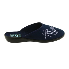 Chaussons femme Adanex 23931 bleu marine