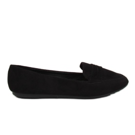 Mocassins ballerine noirs JM6655Q Negro