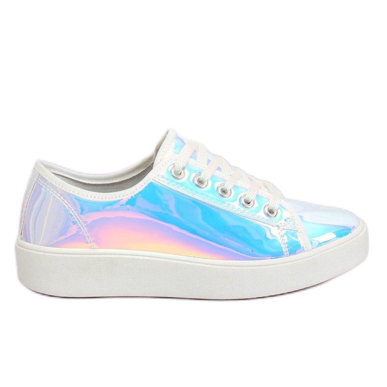 FZ09 Baskets blanches pétrole FZ09 Baskets blanches pétrole