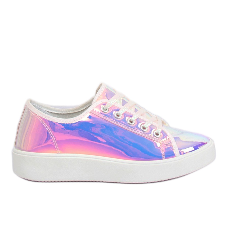 FZ09 Baskets rose pétrole