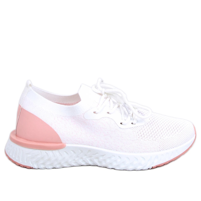 Chaussures de sport blanches BL164P L.PINK