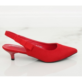 Escarpins à talons rouges à talons rouges B-43 Red
