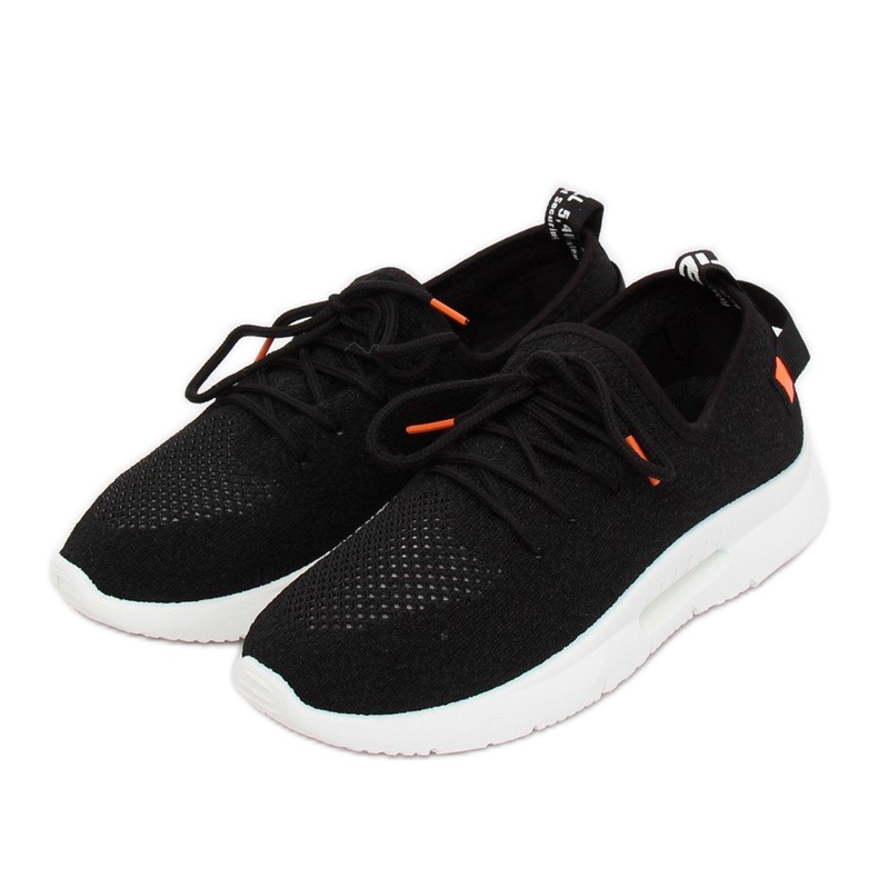 Chaussures de sport noires BK-117 Noir le noir