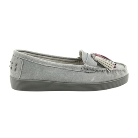 Mocassins en daim gris pour femme Filippo 661