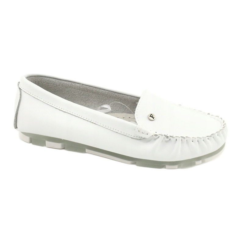 Mocassins en Cuir pour Femme Filippo DP2037 Blanc blanche