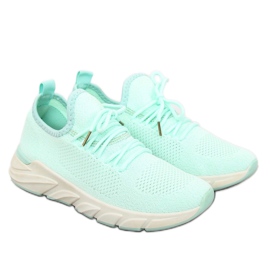 Menthe 7766-Y Chaussures de sport vertes multicolore