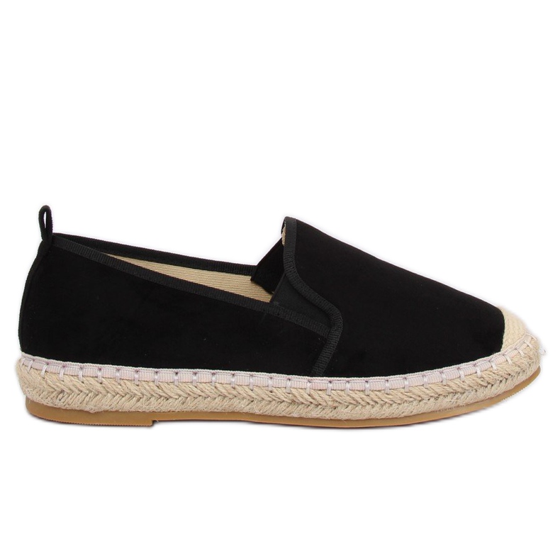 Espadrilles noires 1768-11 Noir le noir