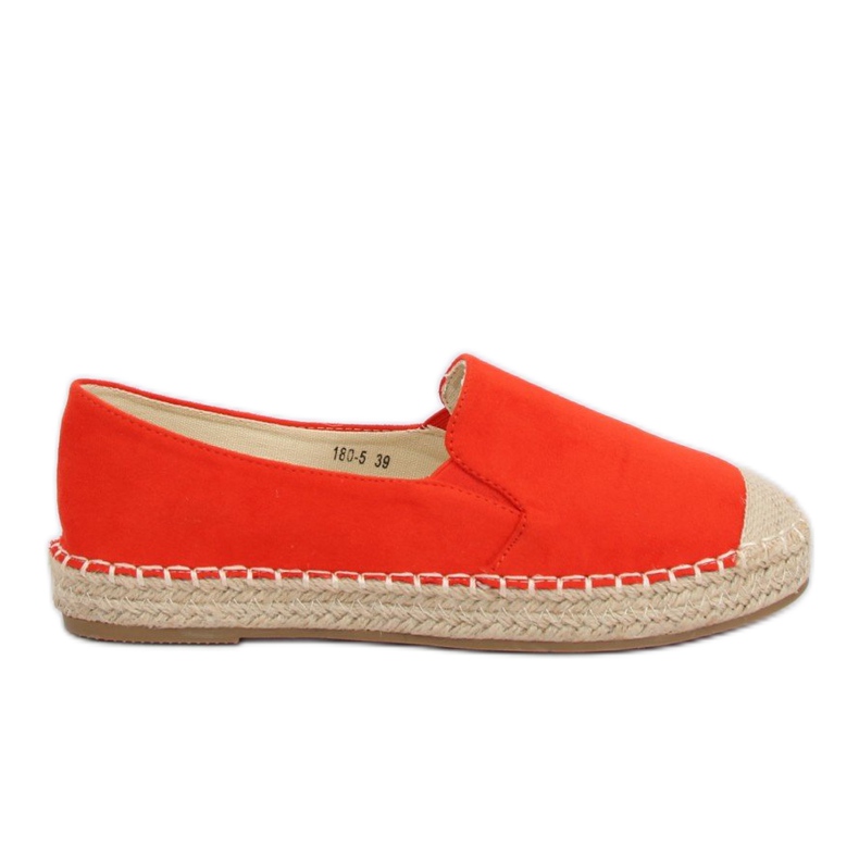 Espadrilles orange pour femme 180-5 Orange Espadrilles orange pour femme 180-5 Orange