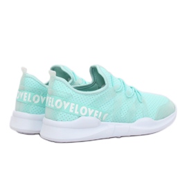 Menthe R-392 Bleu chaussures de sport multicolore