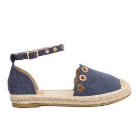 Espadrilles à bride LX170 Bleu bleu marin