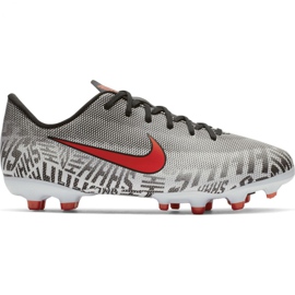 Chaussures de football Nike Mercurial Vapor 12 Academy Neymar FG / MG Jr AO2896-170 blanc blanc