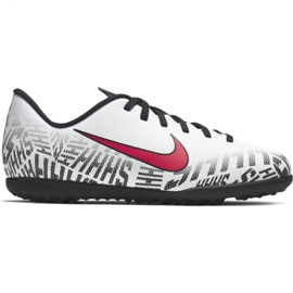 Chaussure de football Nike Mercurial Neymar Vapor 12 Club Tf Jr AV4764-170 blanc blanc