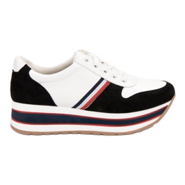 Seastar Baskets à la mode blanc noir multicolore