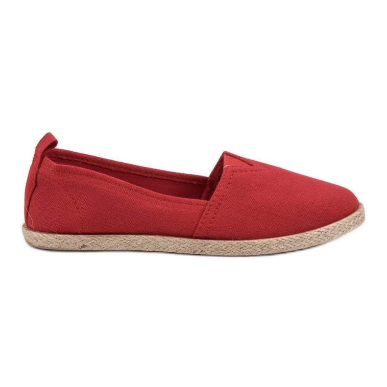 Espadrilles pour enfants rouge