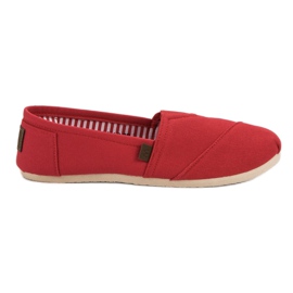 Slipons rouges classiques