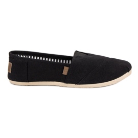 Slipons noirs classiques le noir