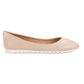 Yes Mile Ballerines classiques beige Yes Mile Ballerines classiques beige