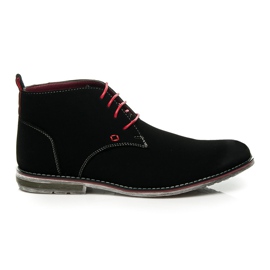 TOPLAY Chaussures pour hommes confortables noir