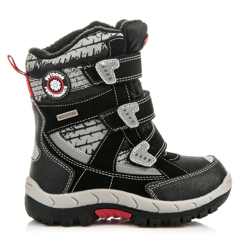 American Club Bottes Pour Le Garçon le noir