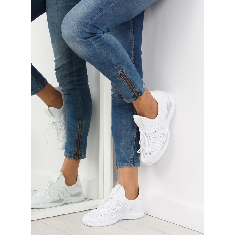 BK367 Chaussures de sport blanches II-GAT blanches