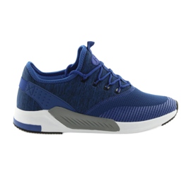 Chaussures de sport pour hommes DK 18470 bleu