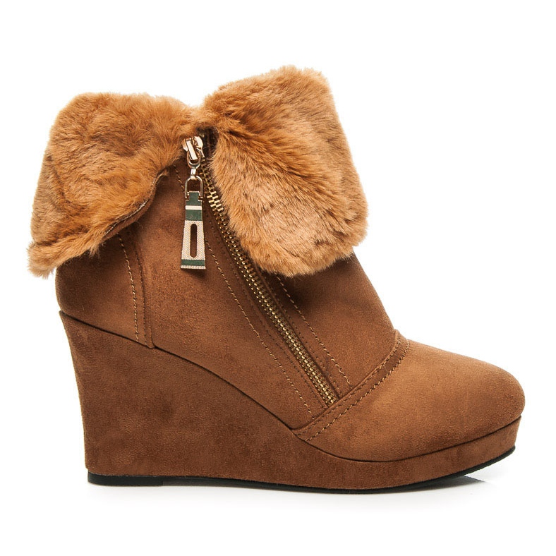 Sergio Todzi Chaussures compensées d'automne brun
