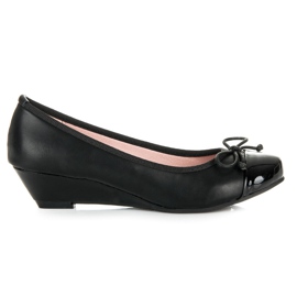 Kylie Pompes compensées noir