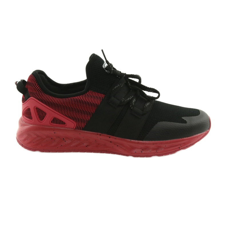 Chaussures de sport pour hommes DK 18332 noir / rouge le noir Chaussures de sport pour hommes DK 18332 noir / rouge le noir