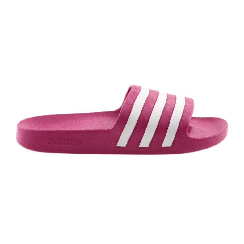 Chaussons Adidas Adilette Aqua F35536 blanche rose