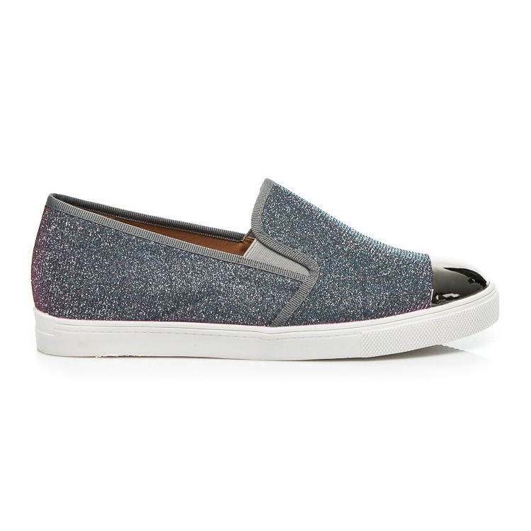 Queen Bee Slip Ony scintillant gris