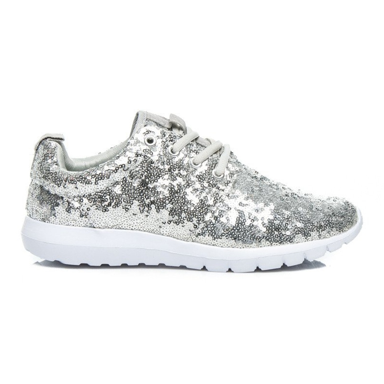 Via Giulia  Chaussures de sport à paillettes gris