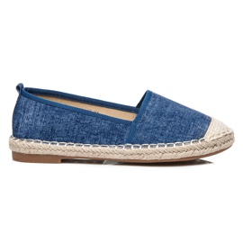 Catisa Espadrilles confortables bleu